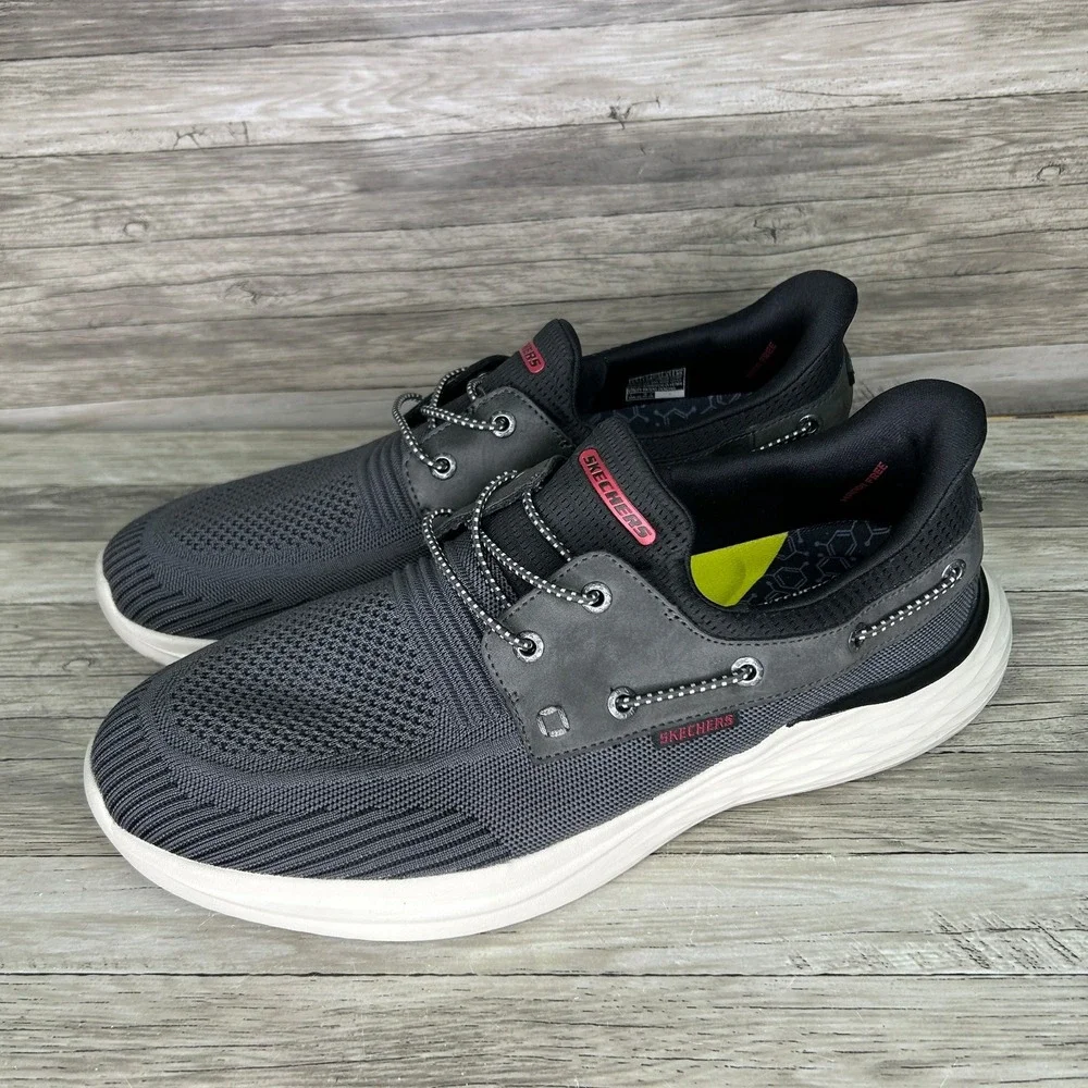 Skechers Hands Free Slip-Ins Relaxed Fit Lawson Parasail Sneakers Mens 13